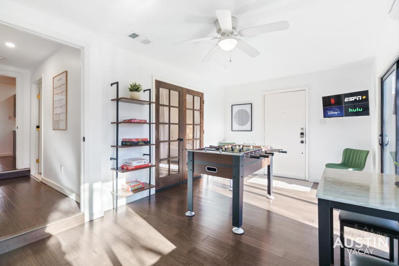 Pet Friendly Atx Escape With Game Room And Free Parking Остін Екстер'єр фото